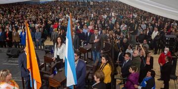 Histórico momento: Ushuaia juró por la nueva Carta Orgánica Municipal