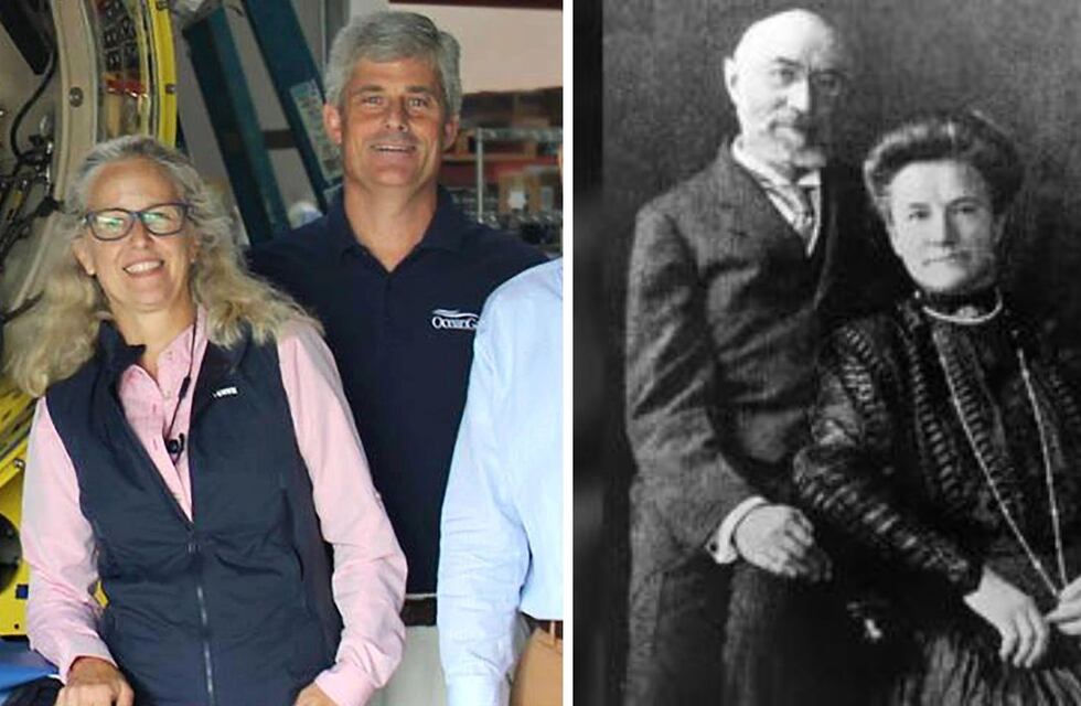Este es el vínculo casi secreto entre uno de los tripulantes que murió en el submarino y una pareja del Titanic