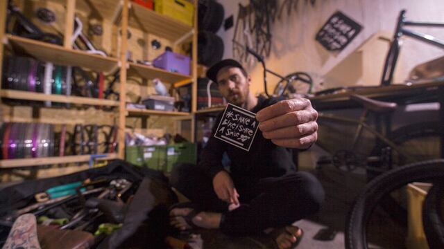 Gabriel Goldsack, el mendocino invitado por el COI para hablar de su ONG que dona bicicletas de BMX a riders del mundo.