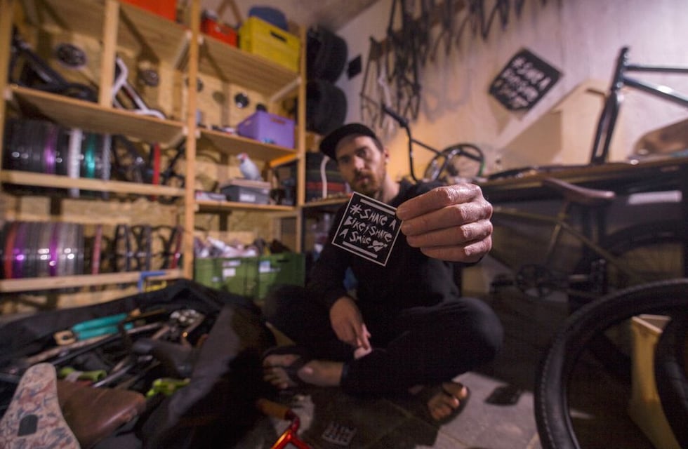 “‘Gabo’ Goldsack, el mendocino que fue invitado y destacado por el COI por su ONG para riders de BMX”