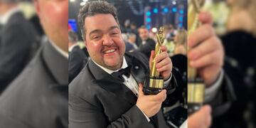 Darío Barassi ganó el Martín Fierro y le hizo una tierna dedicatoria a su mamá