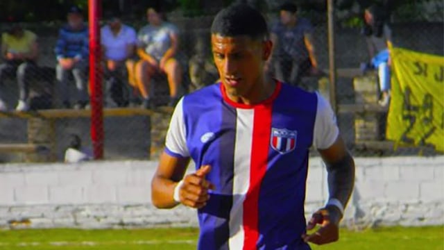 "El Negro" Garro, futbolista de 32 años de EFI Juniors.