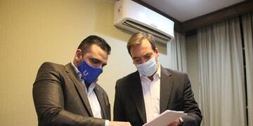 Vuoto mantuvo un encuentro con el Ministro de Justica de Nación