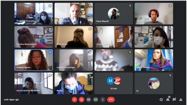 Profesionales del Consultorio Amigable de Tres Arroyos disertaron en reunión provincial de efectores.