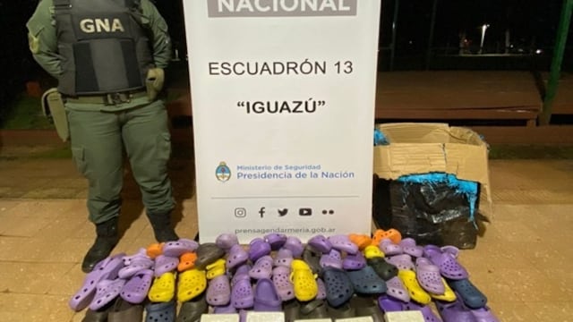 Puerto Iguazú: Gendarmería Nacional incautó estupefacientes.