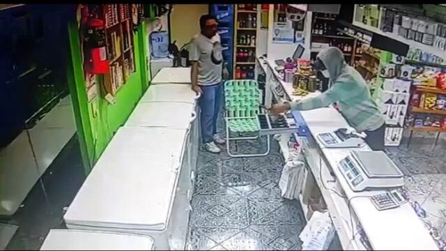 Feroz atraco a un maxikiosco en San Pedro.