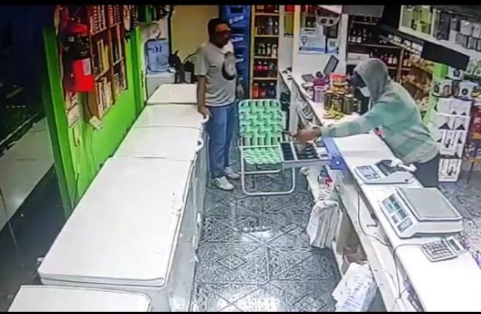 Feroz atraco a un maxikiosco en San Pedro
