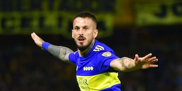Darío Benedetto anotó de cabeza el 1 a 0 de Boca sobre River.