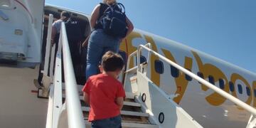 Cambios en los vuelos por el paro nacional - Gentileza Flybondi