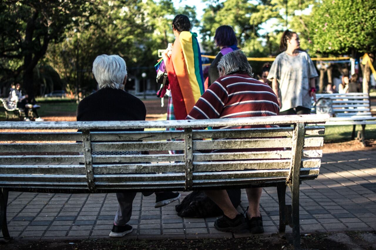 Marcha del Orgullo en Rafaela (Gentileza: Trinidad Bussolaro)