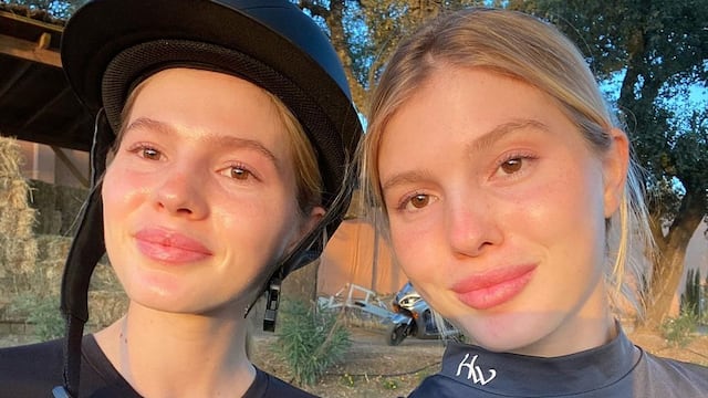 Victoria y Cristina, las hijas de Julio Iglesias