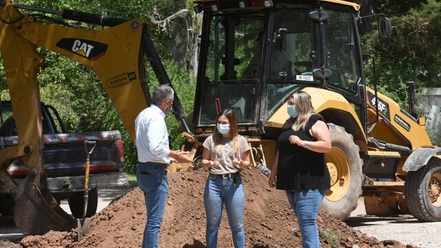 Recorrida en obra de cloacas