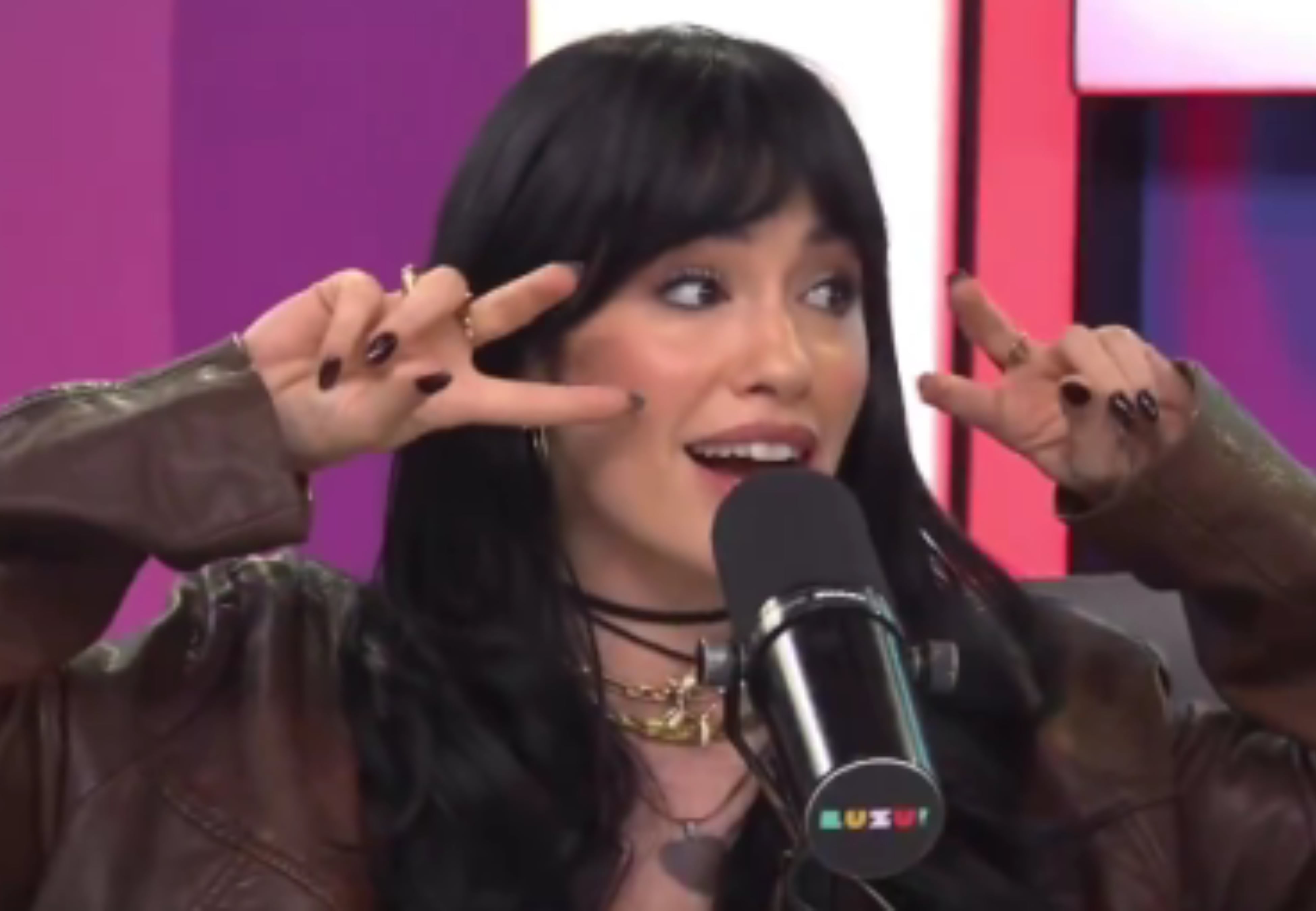 Espósito habló sobre los retoques.