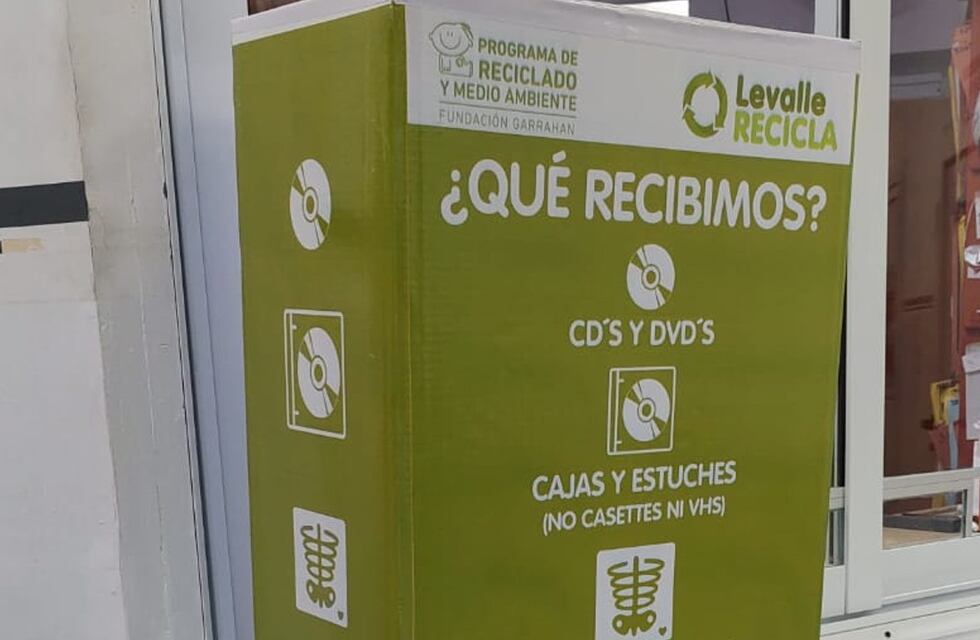 Signo de los tiempos: un pueblo cordobés se suma al reciclado de CD y DVD