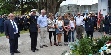 Familia del Capitán de Fragata (PM) Pedro Edgardo Giachino