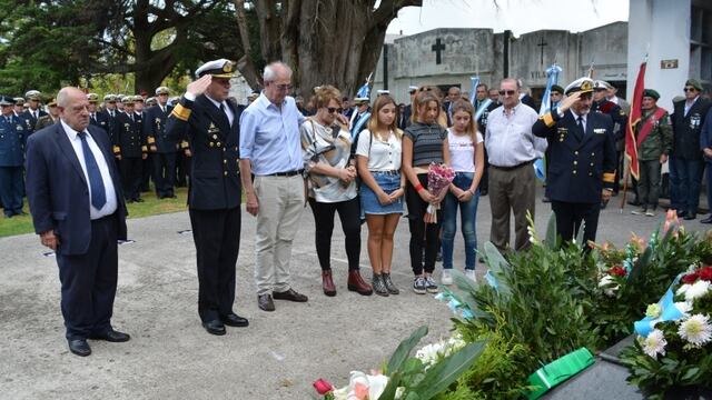 Familia del Capitán de Fragata (PM) Pedro Edgardo Giachino