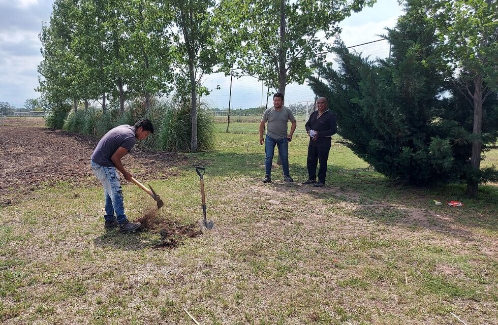 Comenzó la obra del nuevo gimnasio de Sportivo Belgrano