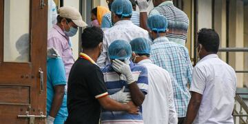 La segunda ola de coronavirus en India está siendo catastrófica. (DPA)