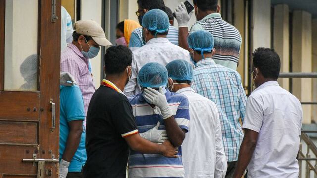 La segunda ola de coronavirus en India está siendo catastrófica. (DPA)