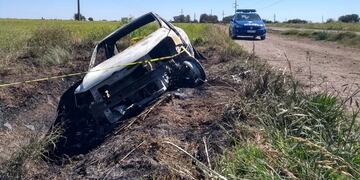 Hombre muere calcinado