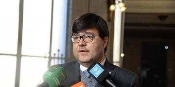 Ministro de Seguridad, Eugenio Agüero Gamboa.