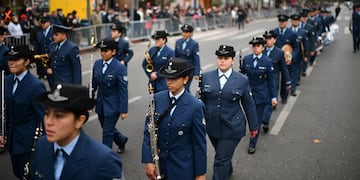 Desfile por los 450 años de la ciudad de Córdoba. (Pedro Castillo / La Voz)