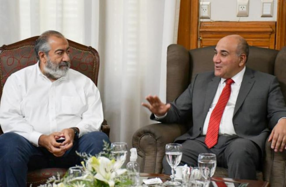 Juan Manzur se reunió con el secretario general de la CGT, Héctor Daer