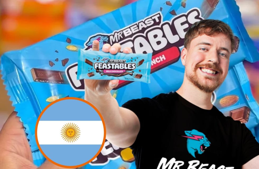 Cuánto cuesta en Argentina el chocolate de MrBeast: Feastables