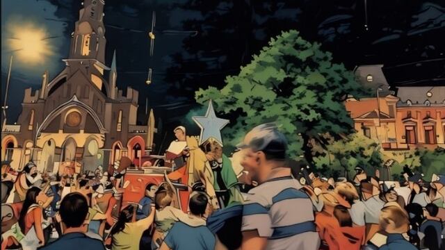 Pinceladas literarias en Vía Tres Arroyos. "La Estrella de Belén"