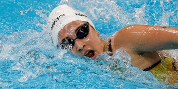 Delfina Pignatiello finalizó sus primeros Juegos Olímpicos con un octavo lugar en la serie de 800 metros.