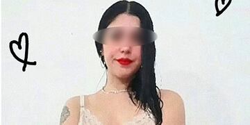 El falso perfil que utilizaba el delincuente para extorsionar a su víctima.