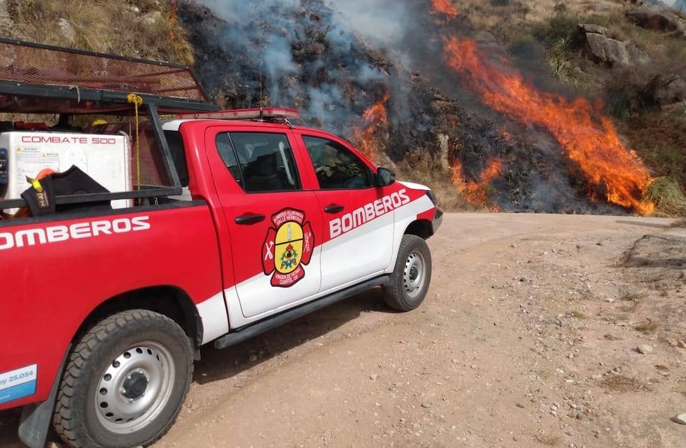 Bomberos Voluntarios de Valle Hermoso lanzaron la convocatoria 2021 para aspirantes a bomberos con mucha vocación