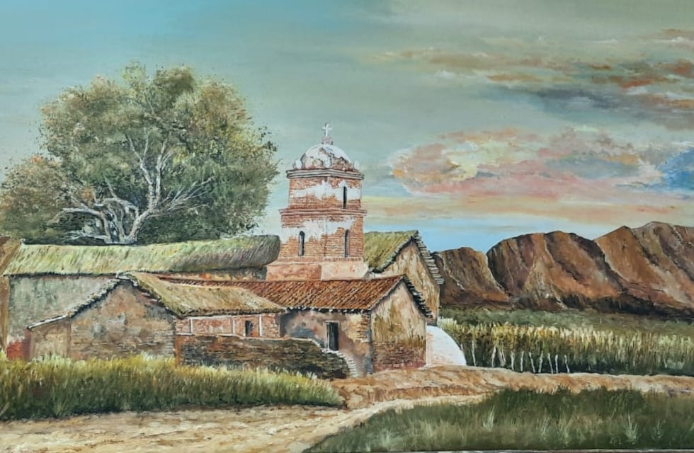 Hugo Álvarez, el artista autodidacta de Pérez, continúa desplegando pinceles e imaginación