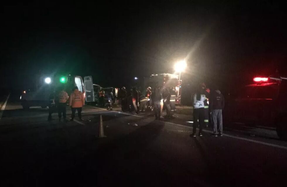 Fatal accidente en Toledo: tumbó en la ruta y falleció su acompañante