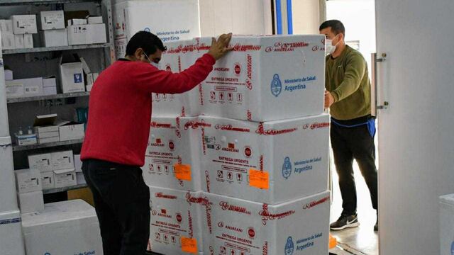 El cargamento fue recibido en la sede del Ejército en Resistencia