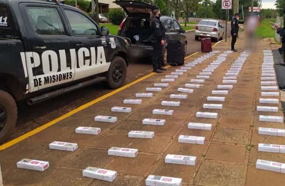 Incautaron 85 gruesas de cigarrillo ilegal en Capioví