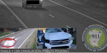 La Policía utilizó registros de diferentes puestos viales y centros de monitoreo para resolver el caso.