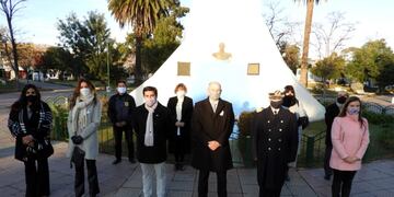 Se realizó el acto oficial por el Día de la Bandera