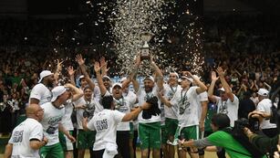 Atenas ascendió a la Liga Nacional. Fiestón en el Cerutti (Facundo Luque / La Voz)