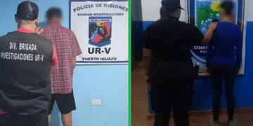 Sospechosos detenidos por el incendio del depósito de una empresa en Iguazú.