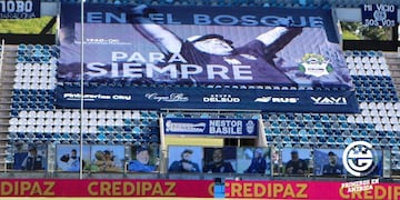 Todos los jugadores del "Lobo" llevaron el apellido Maradona en la camiseta.