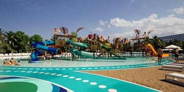 Falta poco para la apertura del parque acuático más grande del país. (Foto: Prensa)