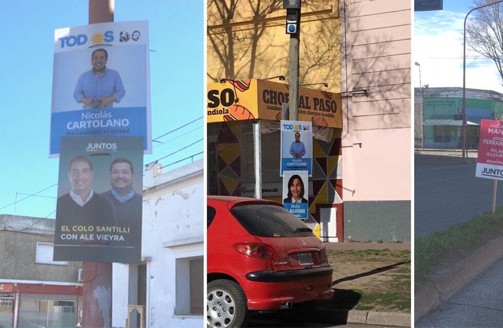 Piden a los partidos políticos azuleños que eviten la cartelería en las calles
