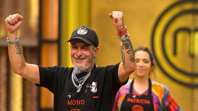 El "Mono" de Kapanga se enojó con Rocío Marengo en el repechaje de Masterchef Celebrity.