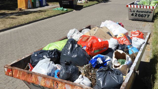Martes, jueves y sábado funcionarán los contenedores para residuos domiciliarios