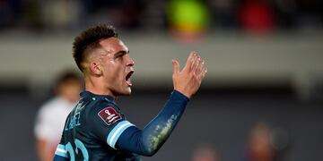 Lautaro Martínez, por Eliminatorias. (Archivo)