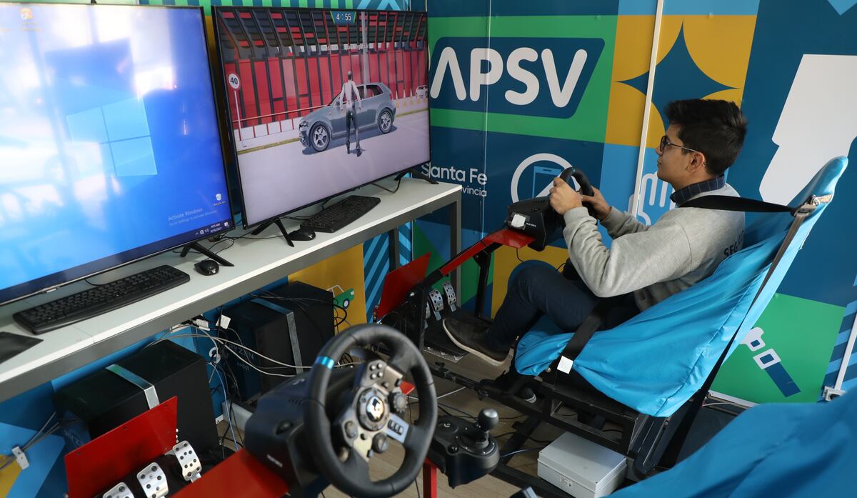 Hecho por la Universidad Nacional de Rafaela, este videojuego simula las condiciones de manejo estando bajo los efectos del alcohol.