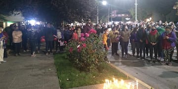 Marcha pidiendo justicia por la muerte de Guadalupe (El Tren Programa De Radio Osovnikar Daniel).