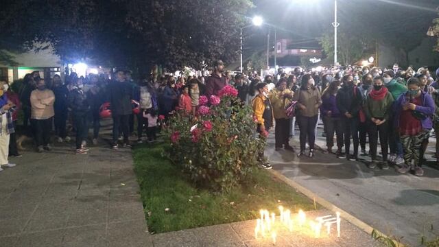Marcha pidiendo justicia por la muerte de Guadalupe (El Tren Programa De Radio Osovnikar Daniel).