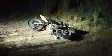 San Javier: un motociclista resultó lesionado de consideración tras un despiste.